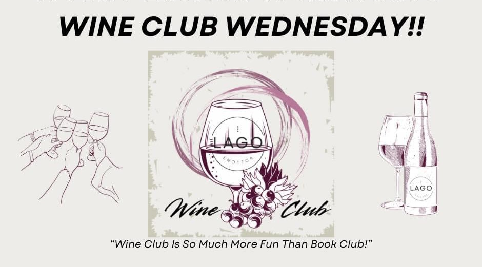 wine club wednesday announcement image